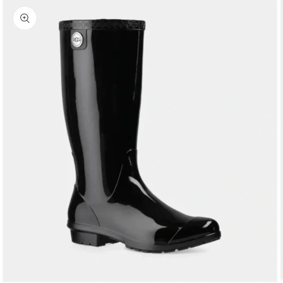 UGG Women's Shaye Tall Rain Boots water proof comfy warm preppy - Picture 1 of 9